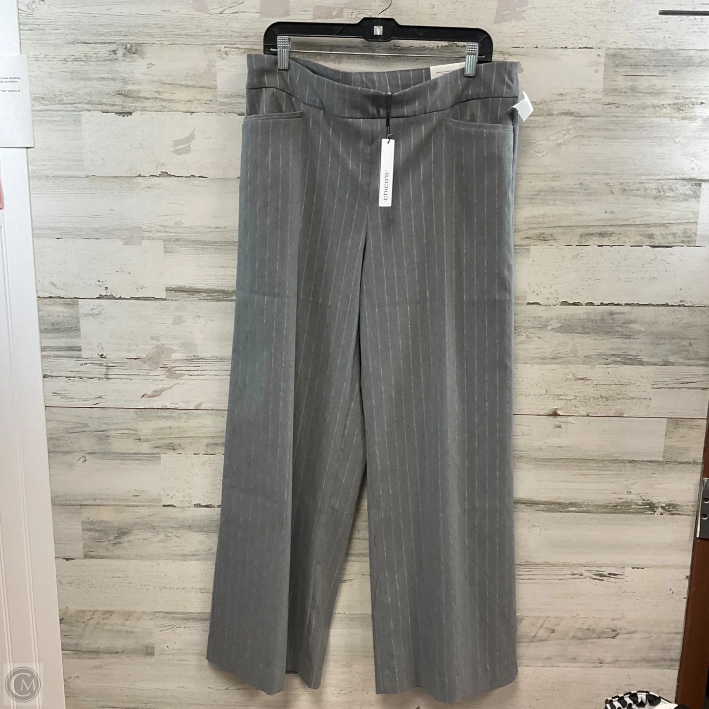 Pants Dress By Chicos In Grey, Size: 14