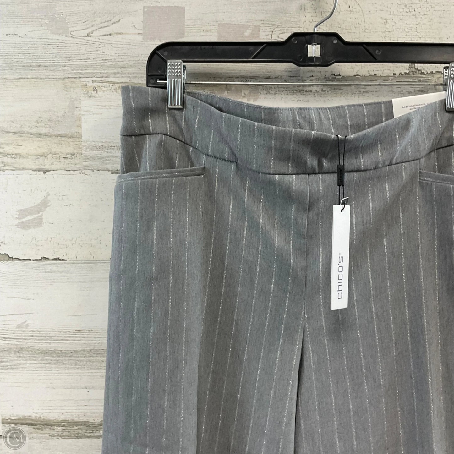 Pants Dress By Chicos In Grey, Size: 14