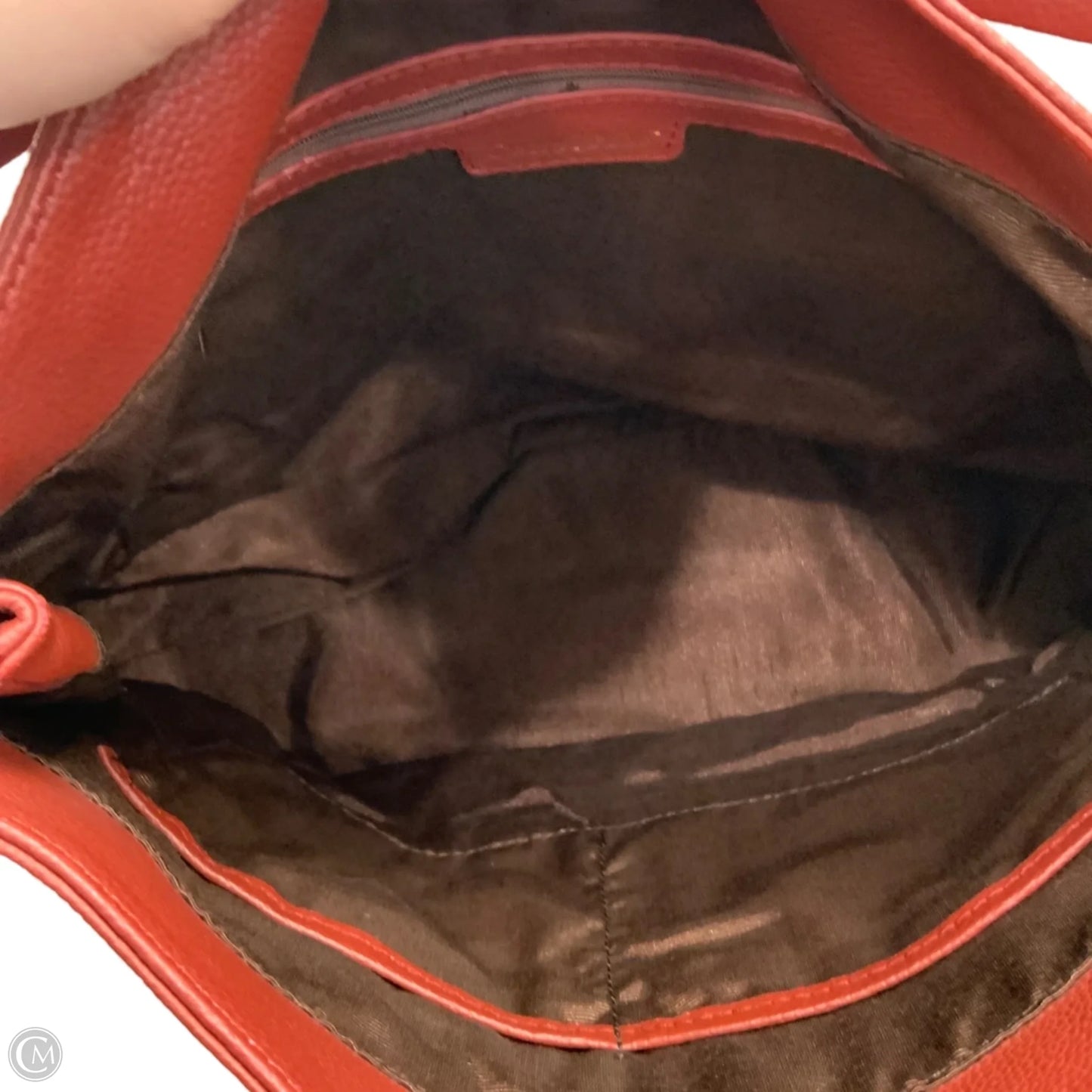 Handbag Leather By Cuore&Pelle, Size: Large