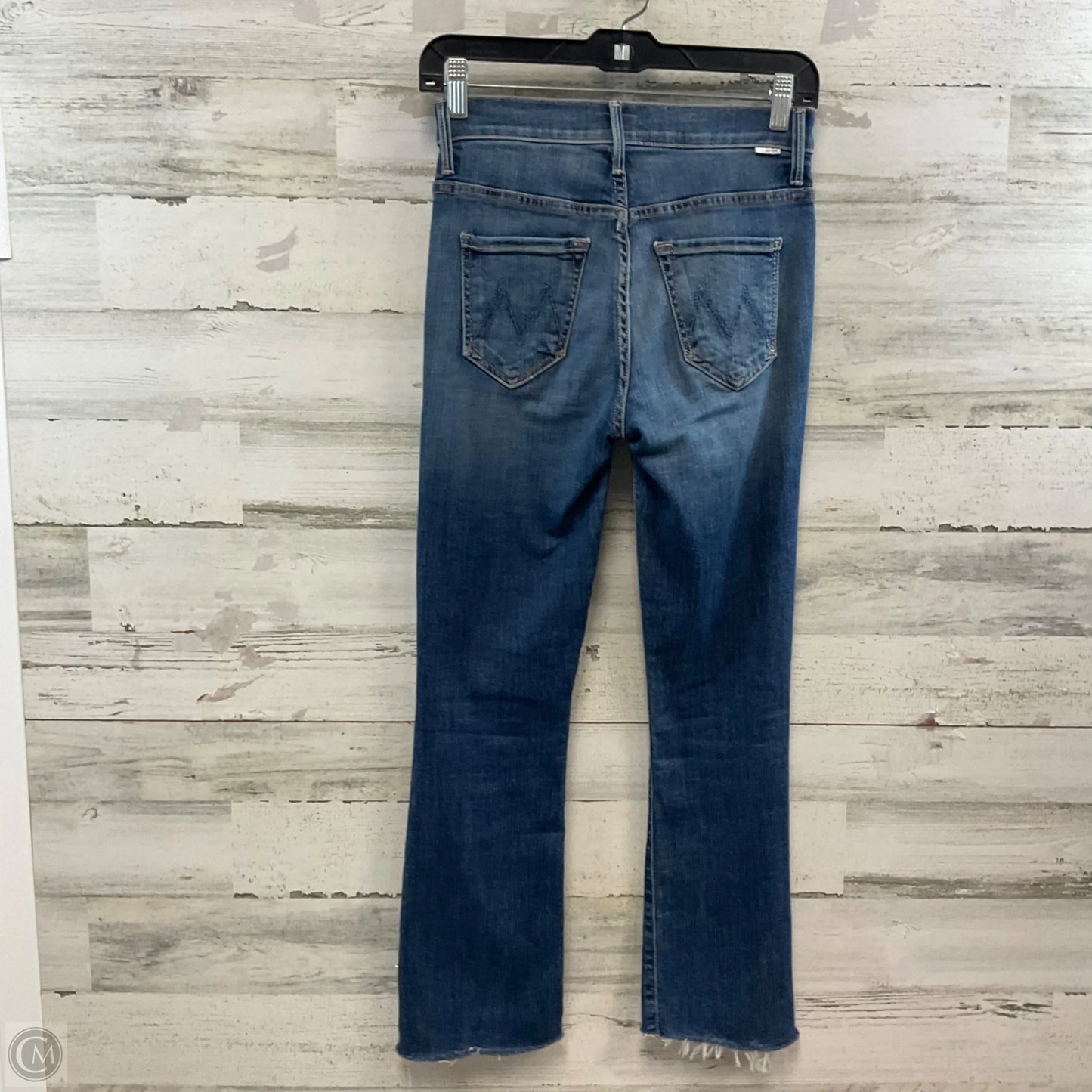 Jeans Flared By Mother In Blue Denim, Size: 0