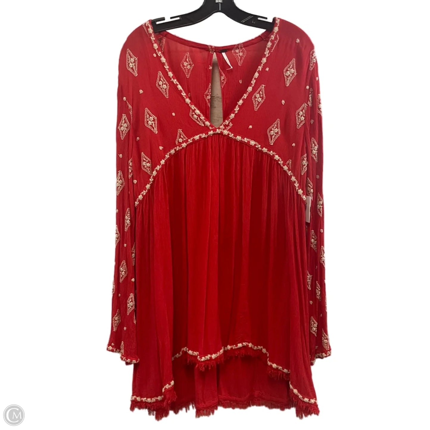 Dress Casual Short By Free People In Red, Size: L