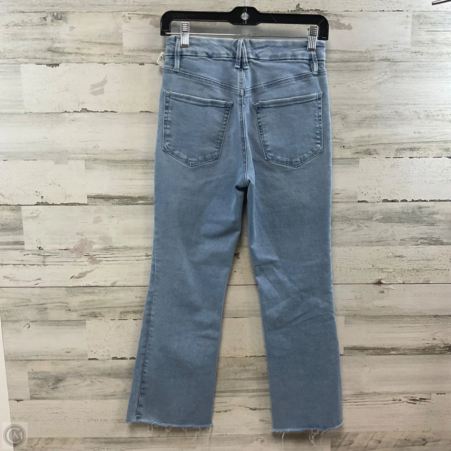 Jeans Boot Cut By Good American In Blue Denim, Size: 2