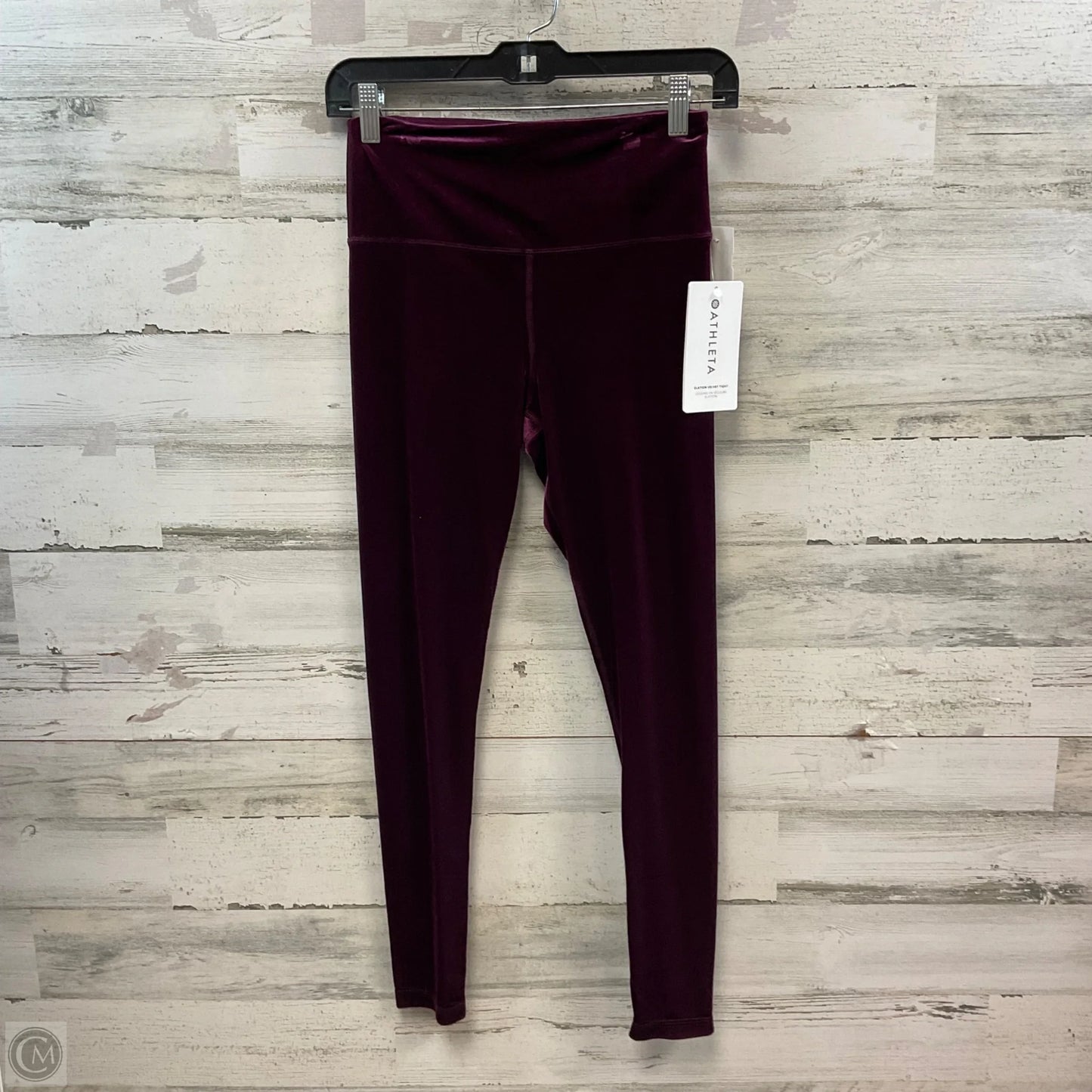 Pant Leggings By Athleta In Purple, Size: S