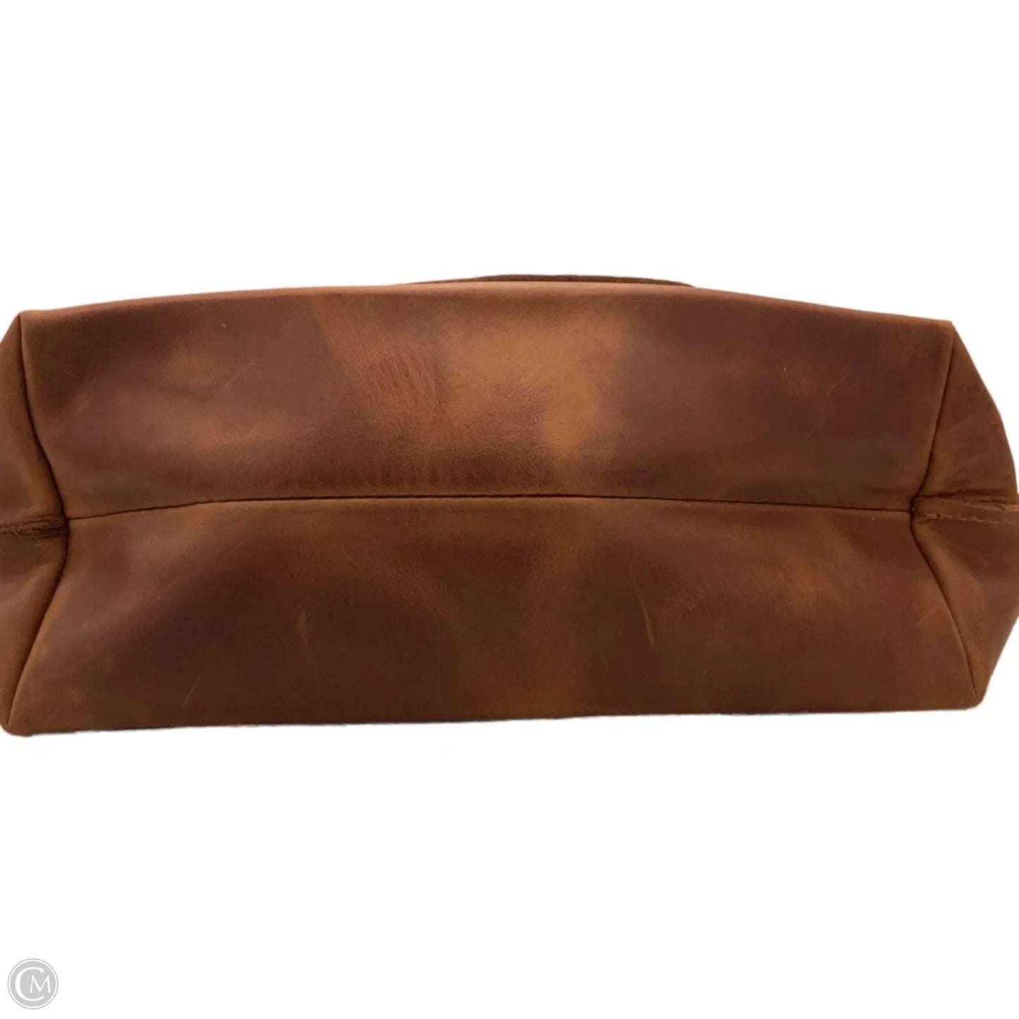 Handbag Leather By Clothes Mentor, Size: Medium