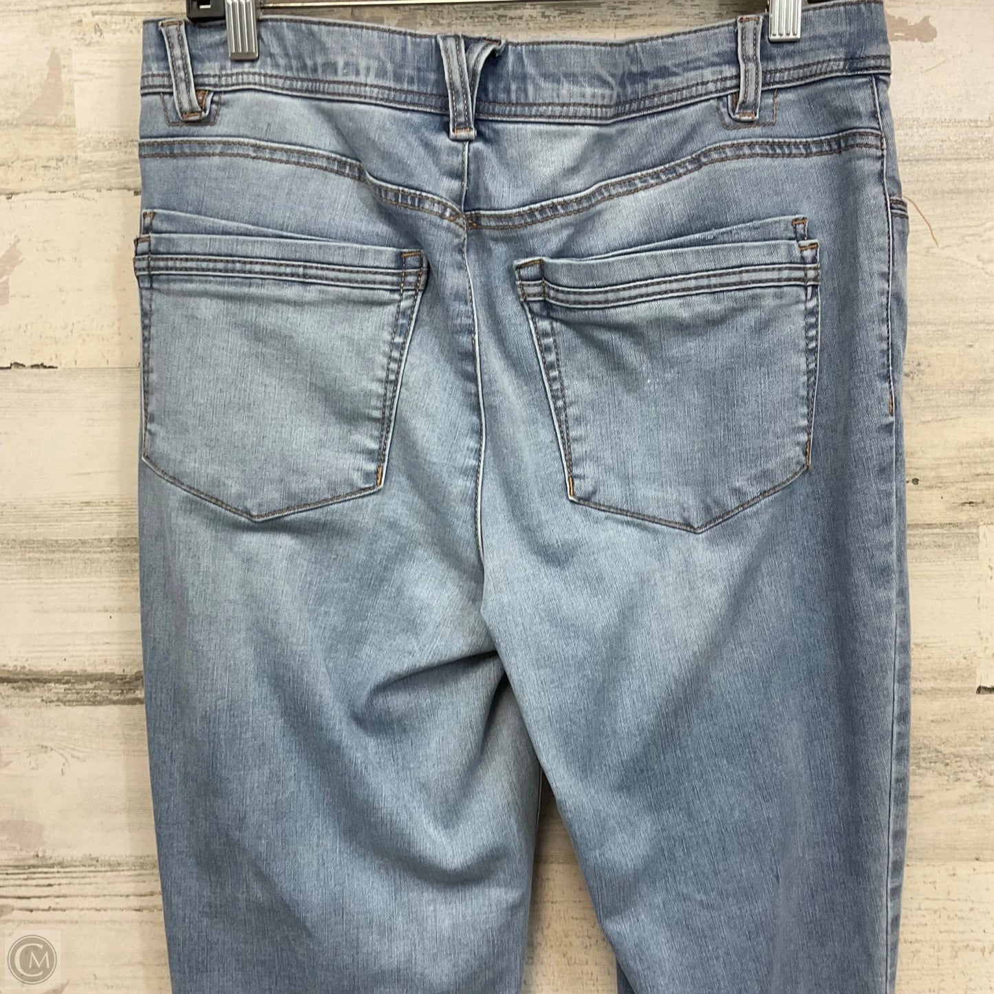 Jeans Straight By Democracy In Blue Denim, Size: 12