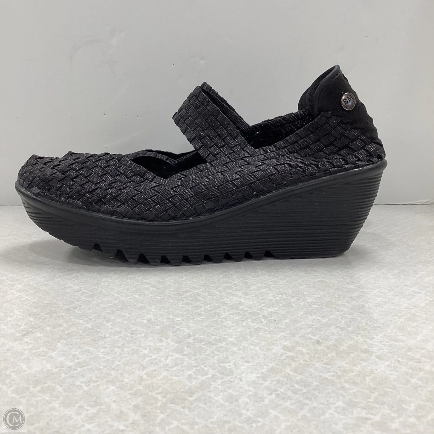 Sandals Heels Platform By Bernie Mev In Black, Size: 10