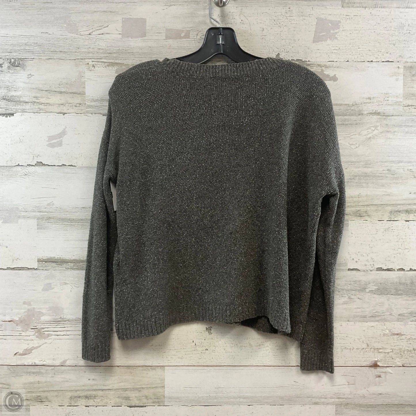 Top Long Sleeve By Eileen Fisher In Grey, Size: Xxs