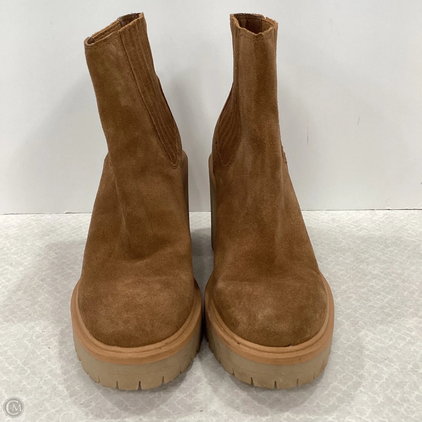 Boots Ankle Heels By Dolce Vita In Brown, Size: 7