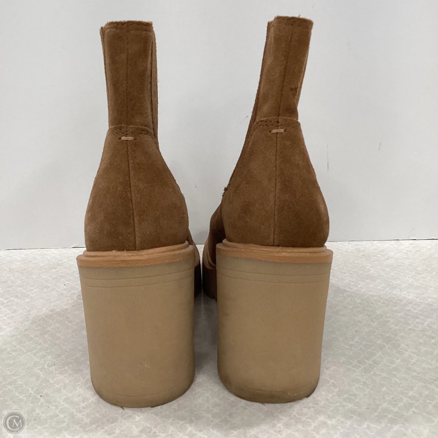Boots Ankle Heels By Dolce Vita In Brown, Size: 7