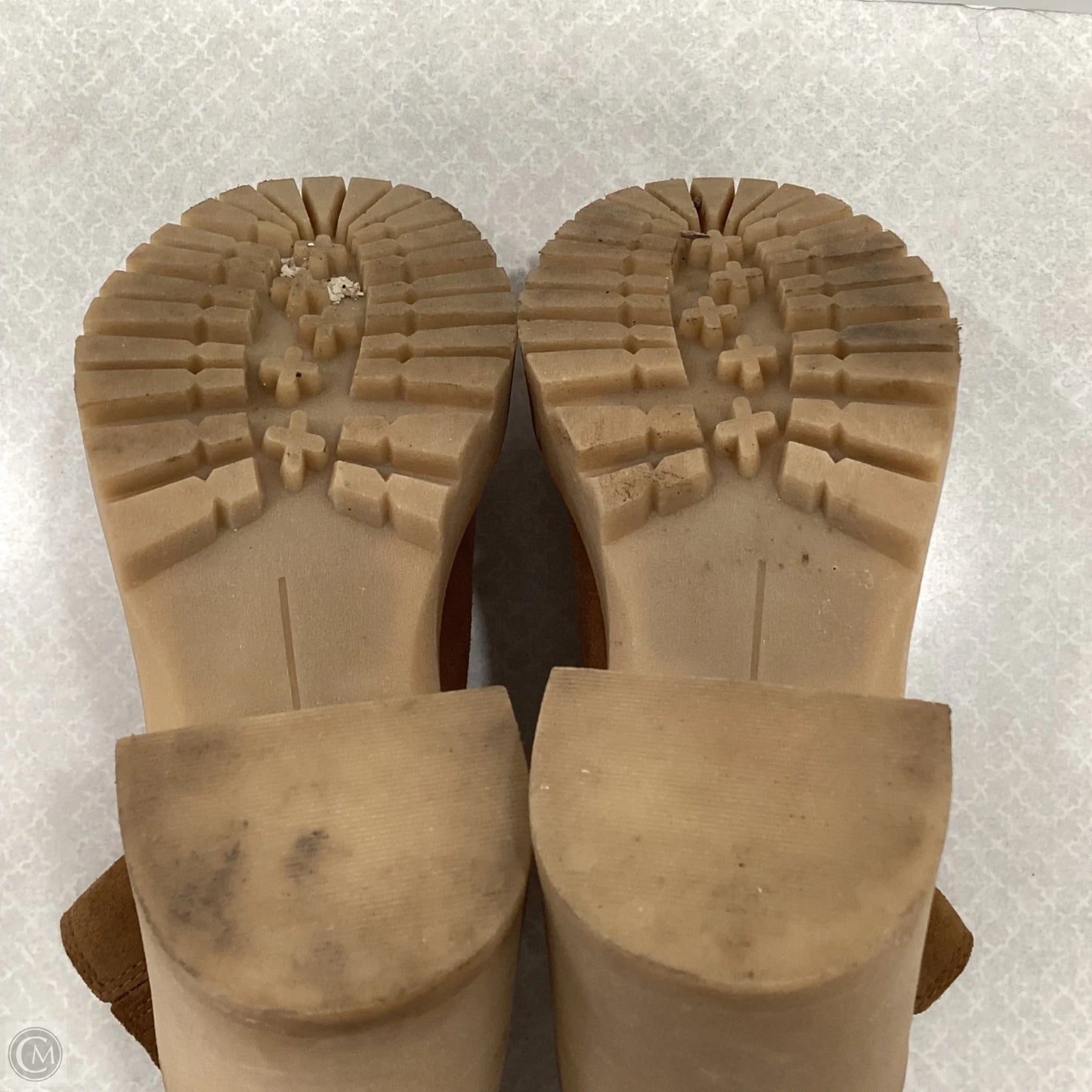 Boots Ankle Heels By Dolce Vita In Brown, Size: 7