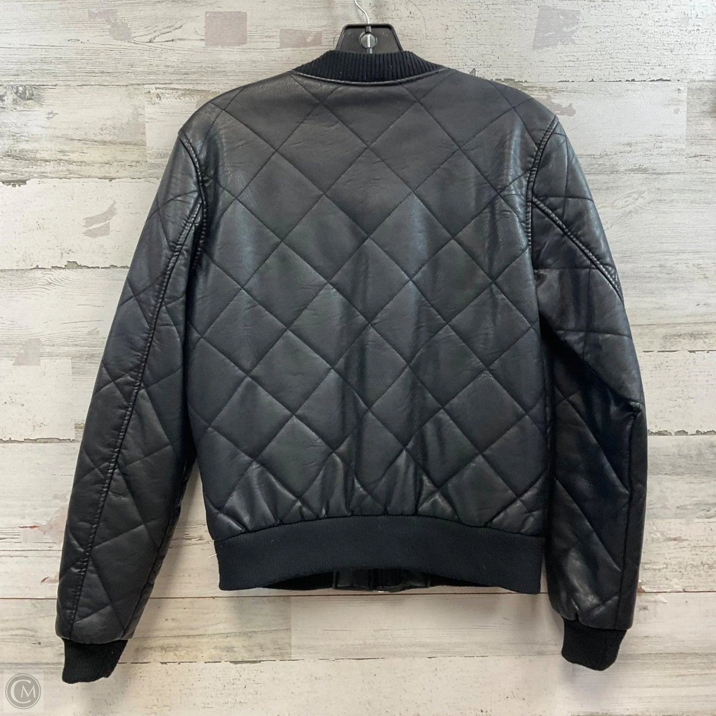 Jacket Moto By Ci Sono In Black, Size: M