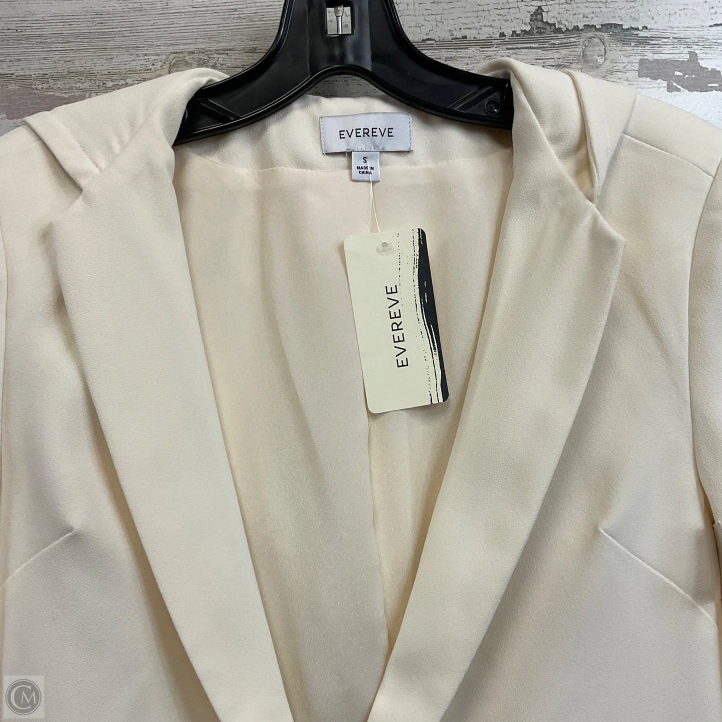 Blazer By Evereve In Cream, Size: S