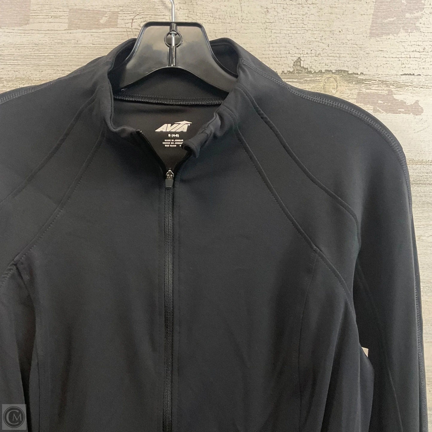 Athletic Jacket By Avia In Black, Size: S