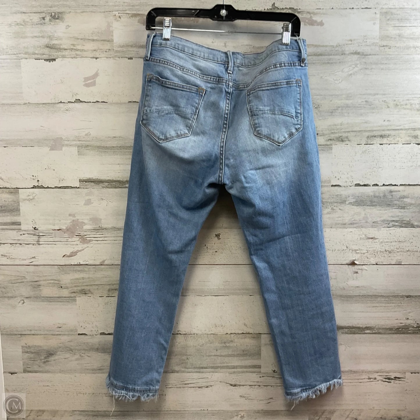 Jeans Cropped By Driftwood In Blue Denim, Size: 12