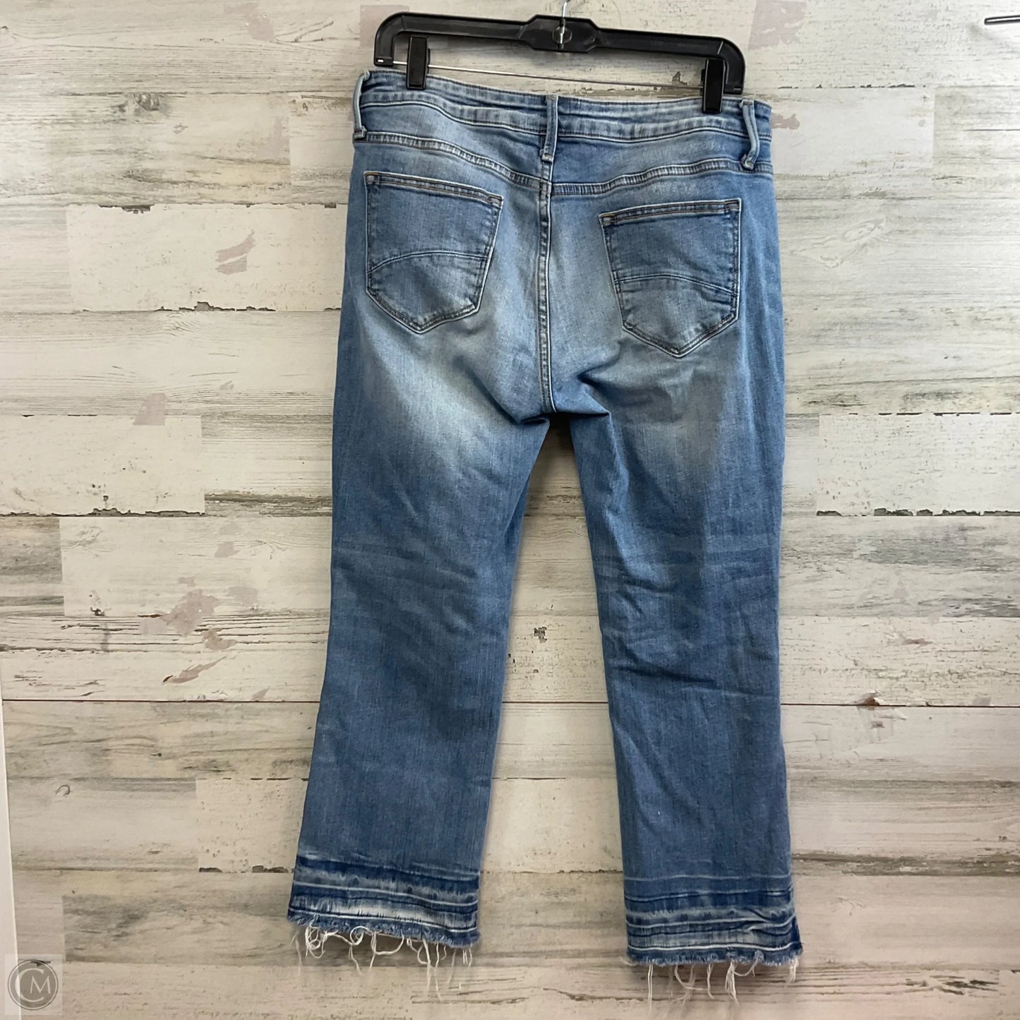 Jeans Cropped By Driftwood In Blue Denim, Size: 12