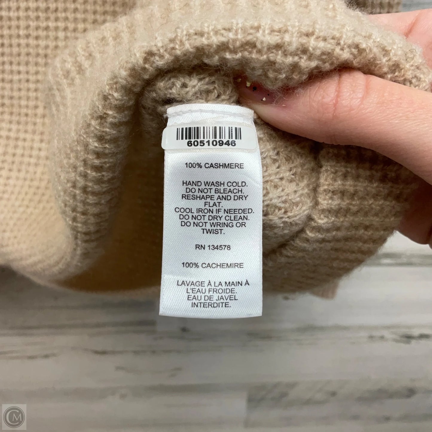 Sweater By Vineyard Vines In Brown, Size: L