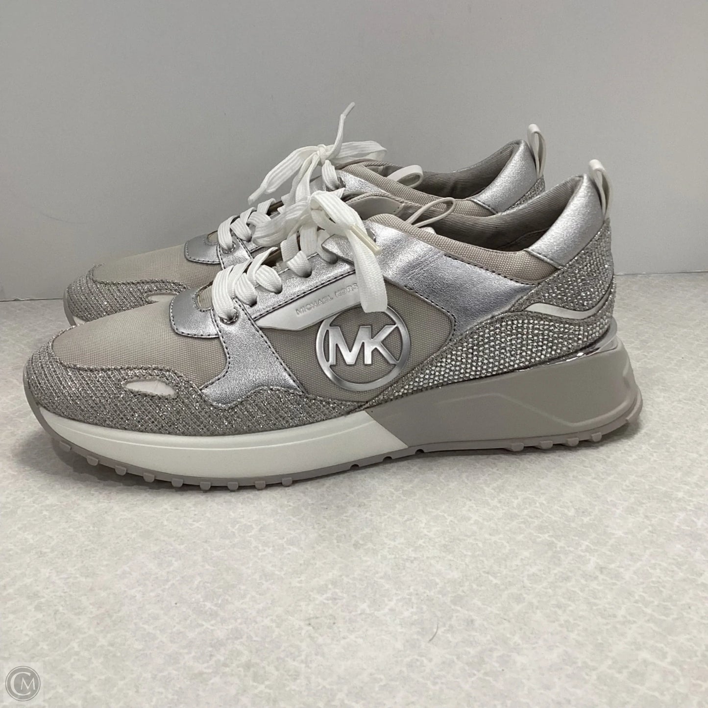 Shoes Sneakers By Michael By Michael Kors In Grey, Size: 9.5