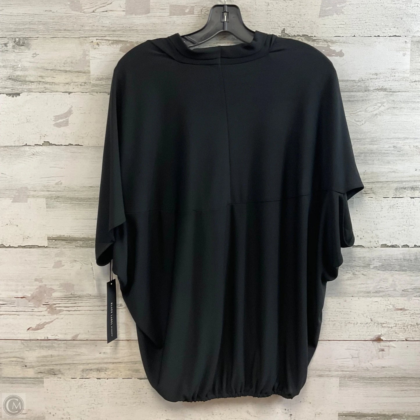 Top Short Sleeve By Chicos In Black, Size: M