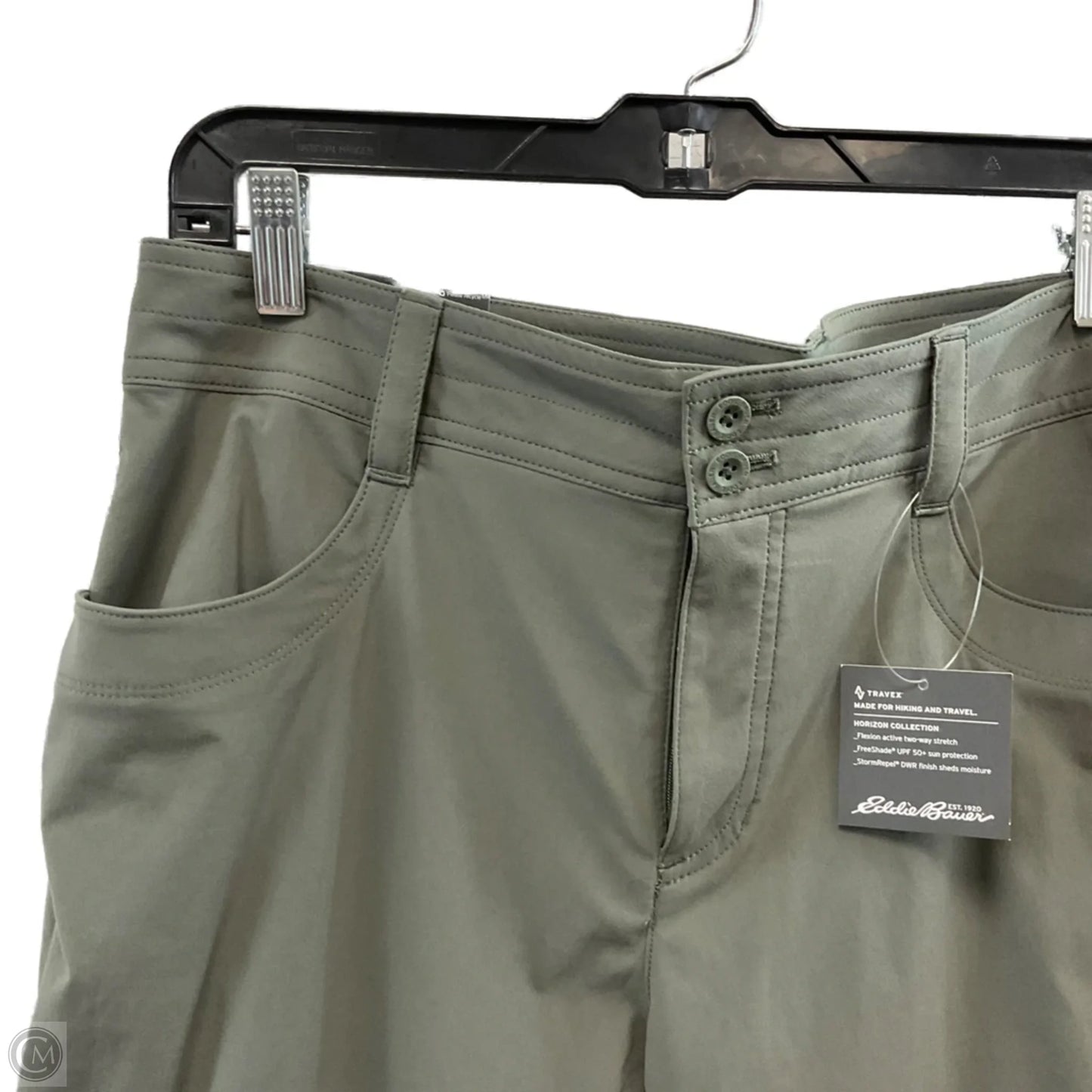 Athletic Pants By Eddie Bauer In Green, Size: 14p