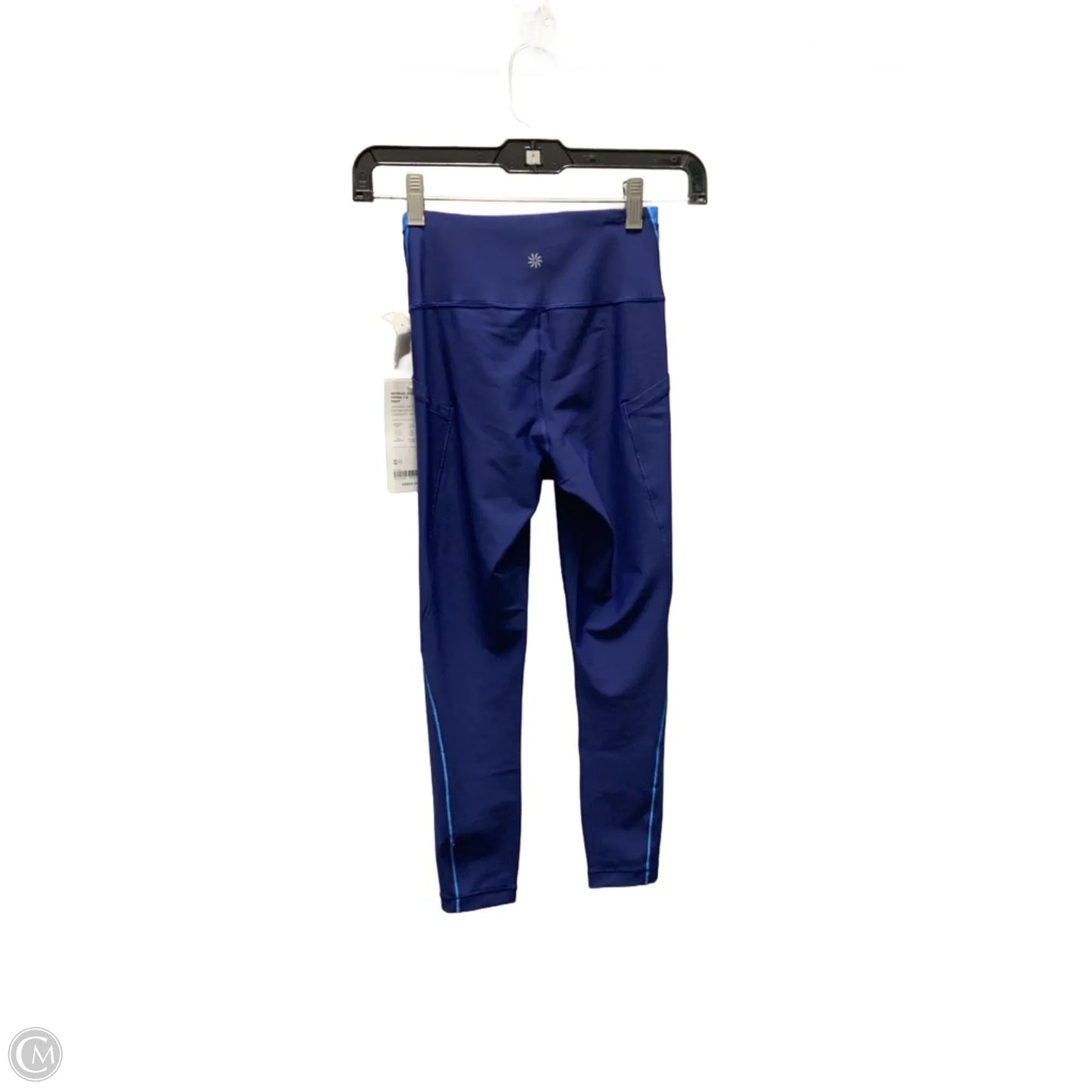 Athletic Leggings By Athleta In Blue, Size: Xxs