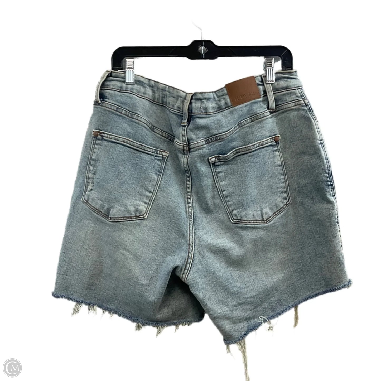 Shortalls By Judy Blue In Blue Denim, Size: 1x