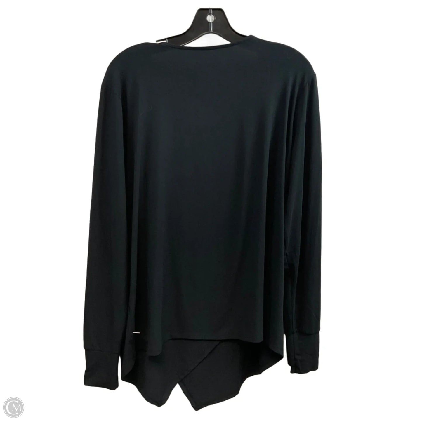 Top Long Sleeve By Betabrand In Black, Size: 2x