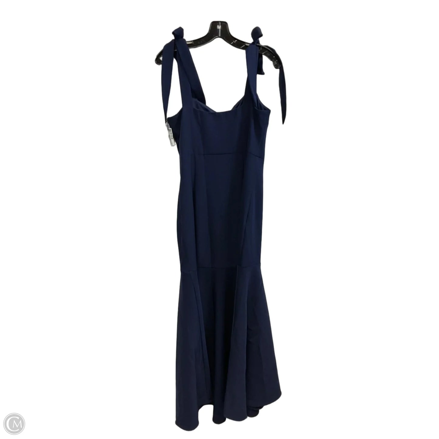 Dress Casual Maxi By Mumu In Navy, Size: L