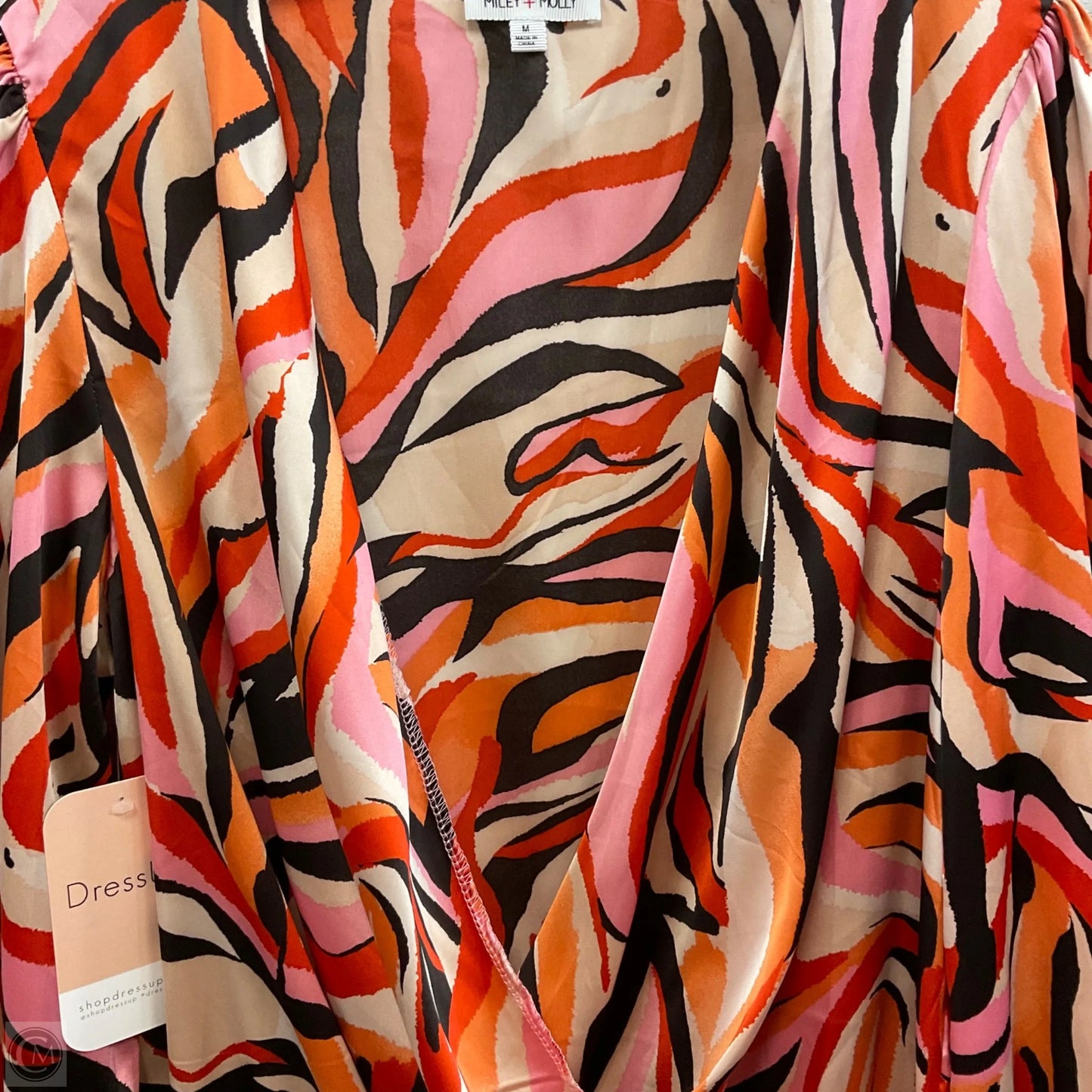 Top Short Sleeve By Miley & Molly In Orange, Size: M