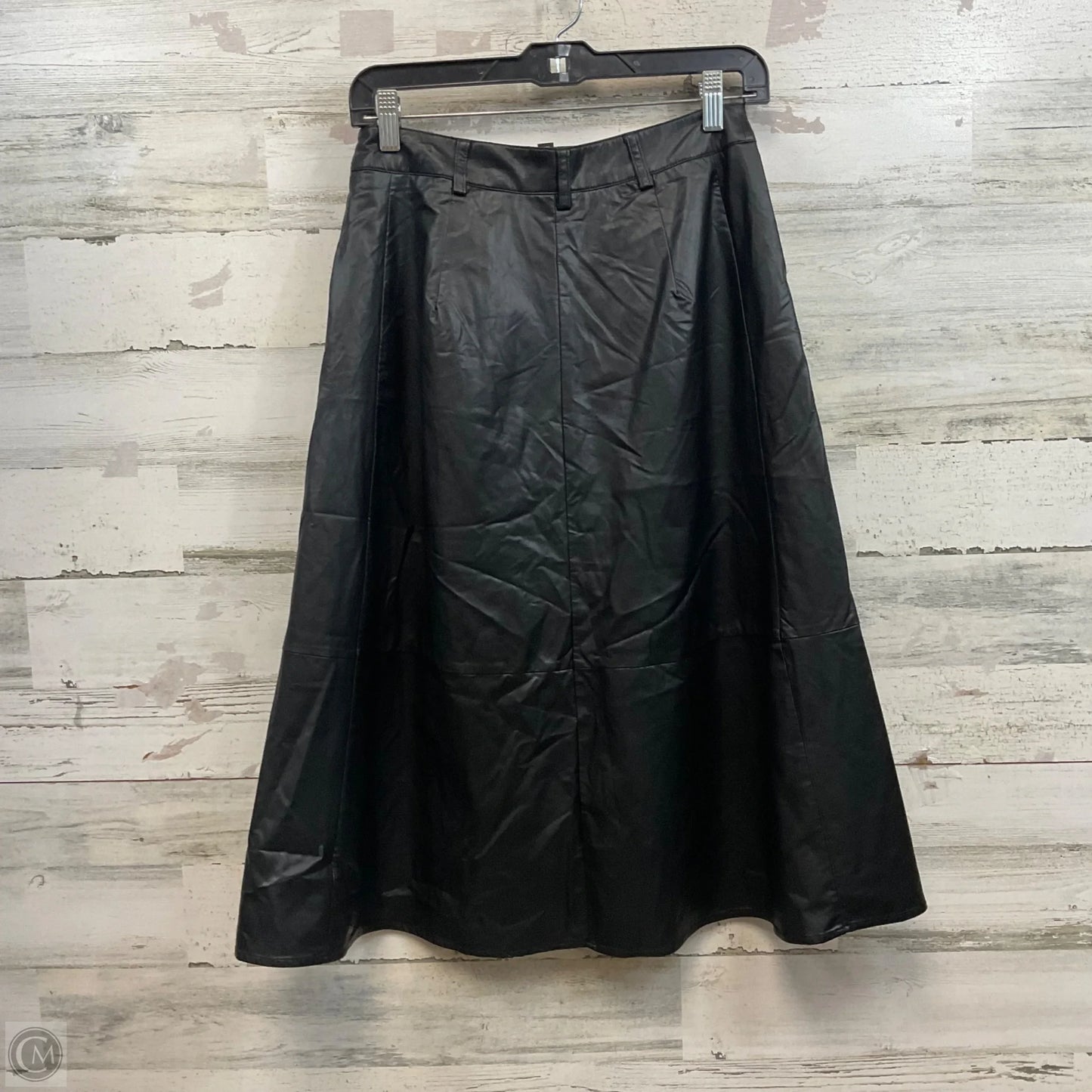 Skirt Midi By Banana Republic In Black, Size: 2