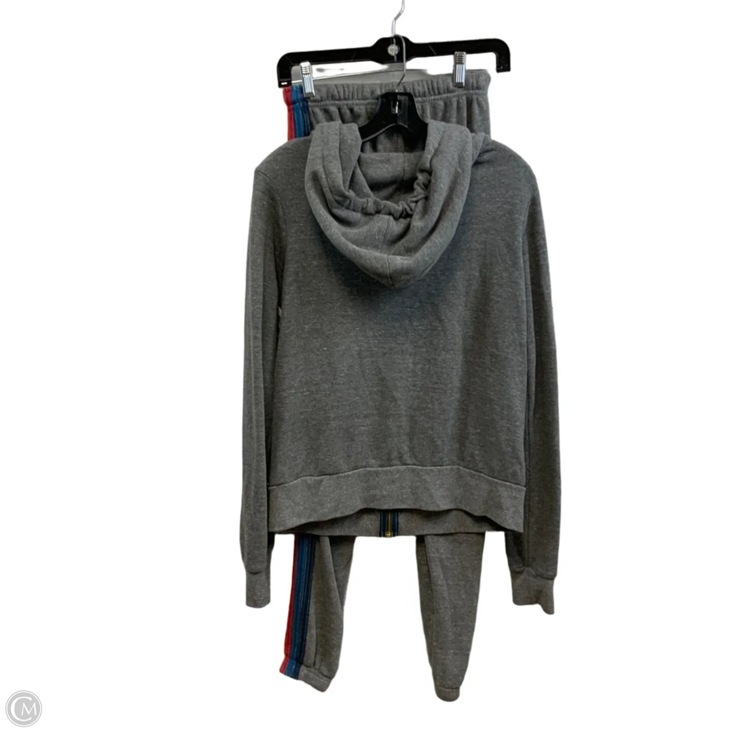 Pants Set 2pc By AVIATOR NATION In Grey, Size: S