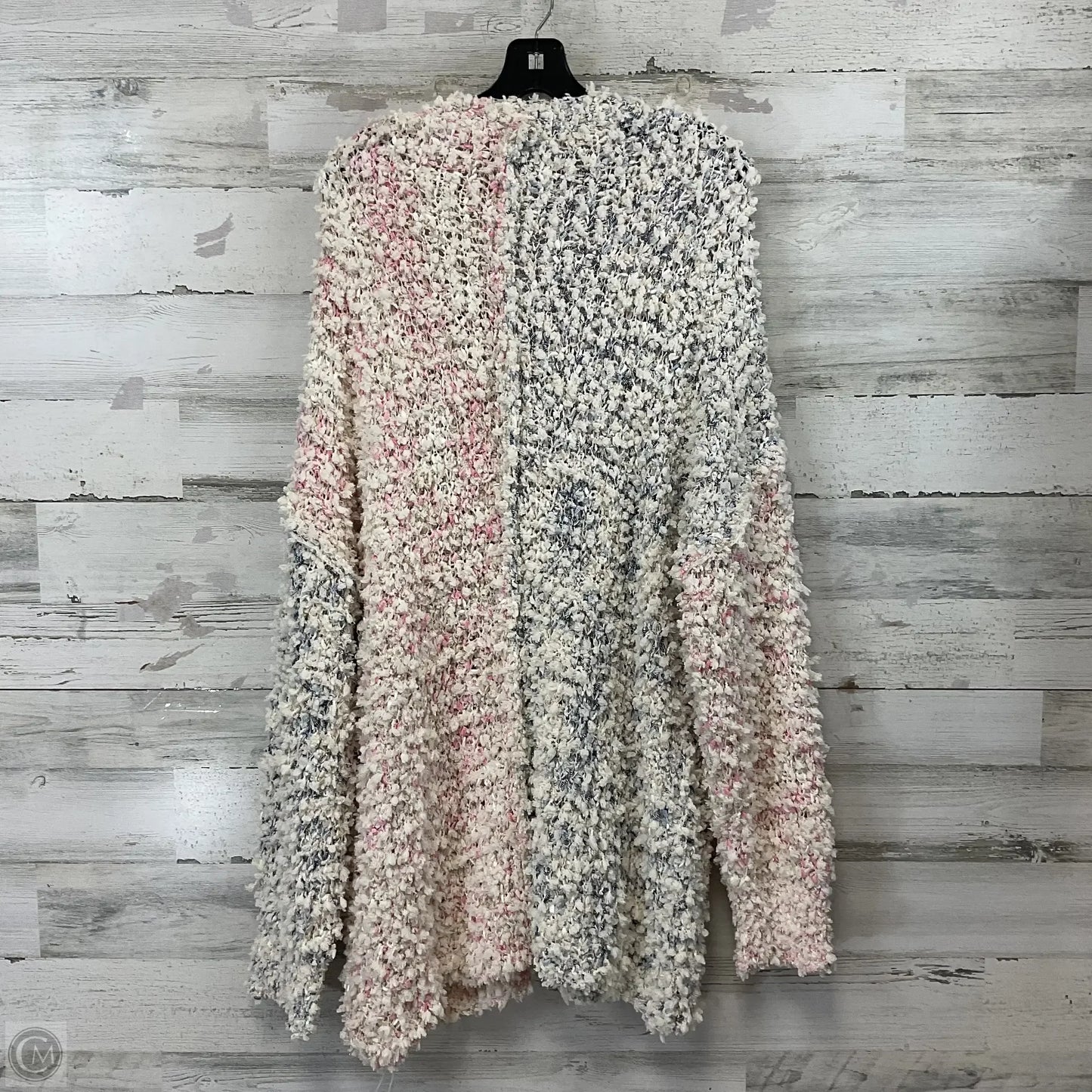 Sweater Cardigan By Pol In Cream, Size: M