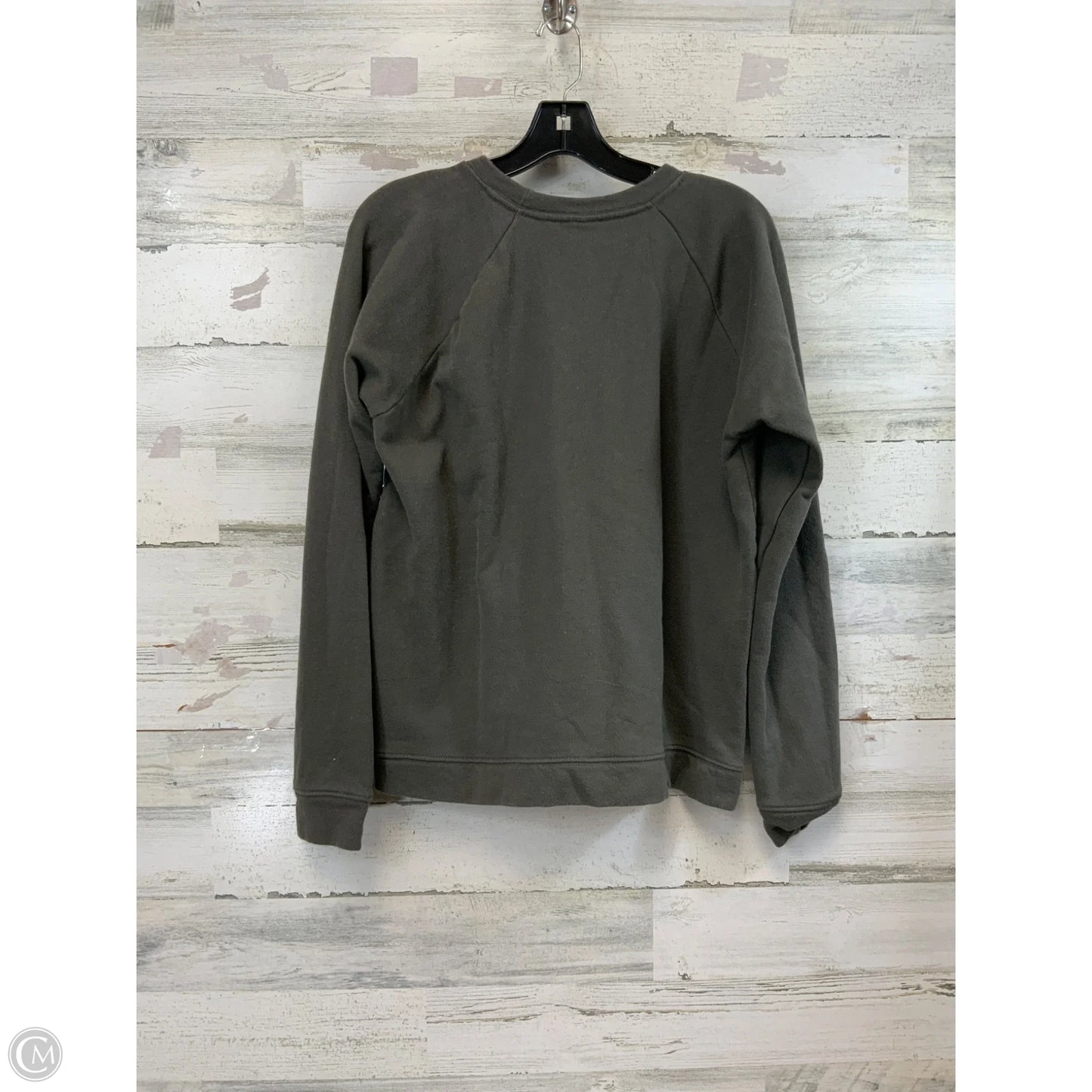 Sweatshirt Crewneck By Anthropologie In Grey, Size: M