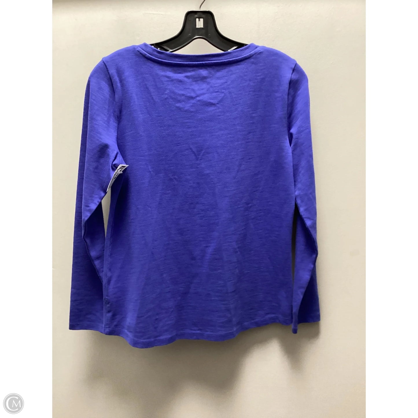 Top Long Sleeve Basic By Talbots In Purple, Size: Sp