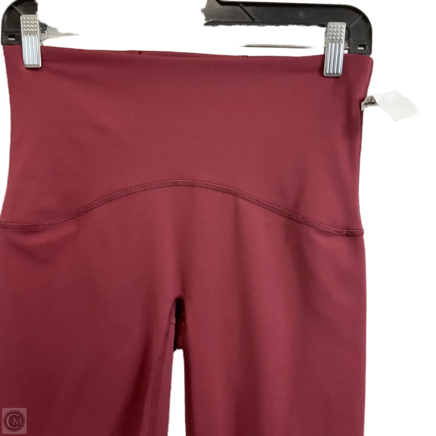 Athletic Leggings By Spanx In Red, Size: M