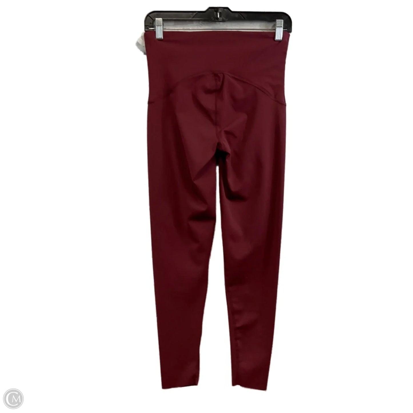 Athletic Leggings By Spanx In Red, Size: M