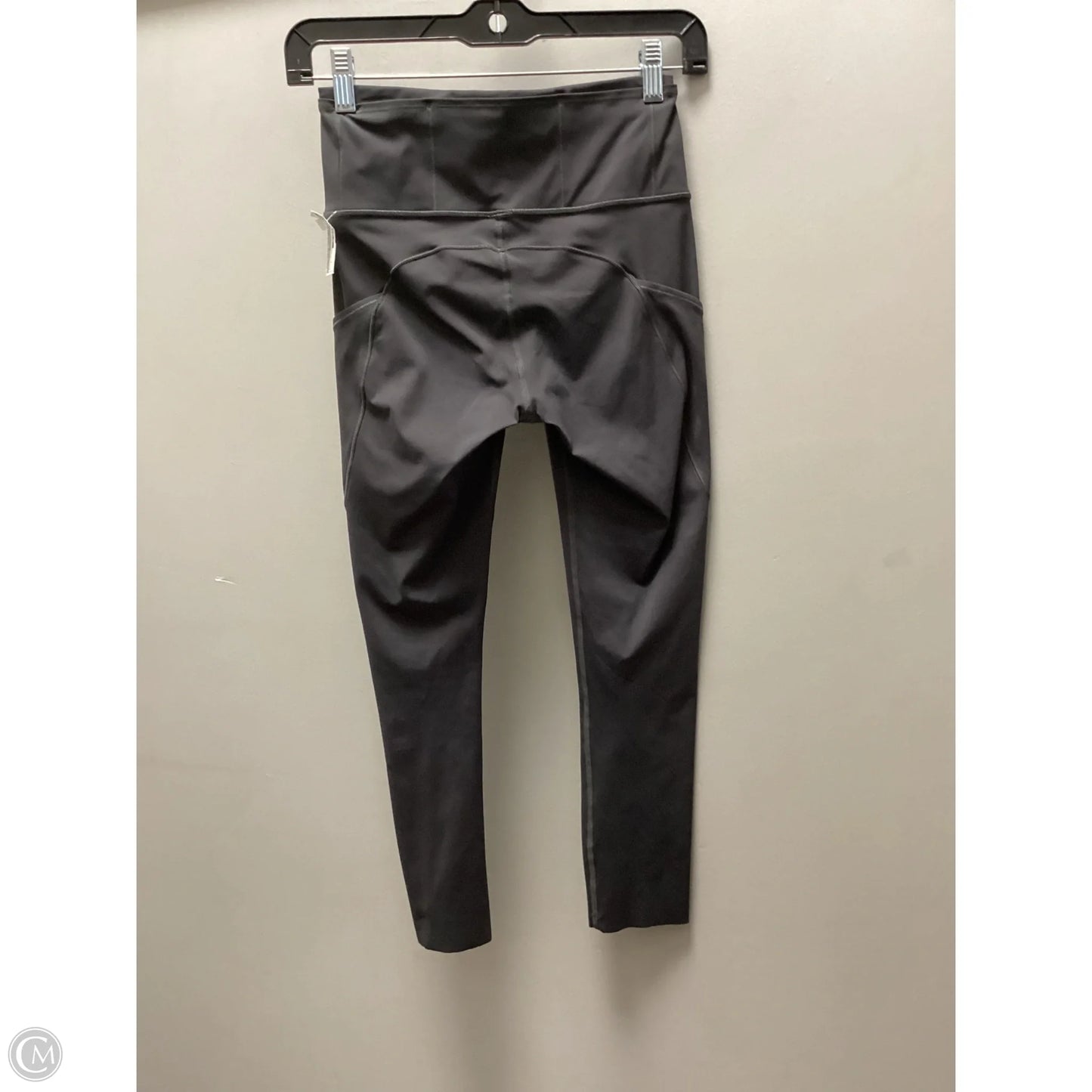 Athletic Leggings By Lululemon In Grey, Size: S