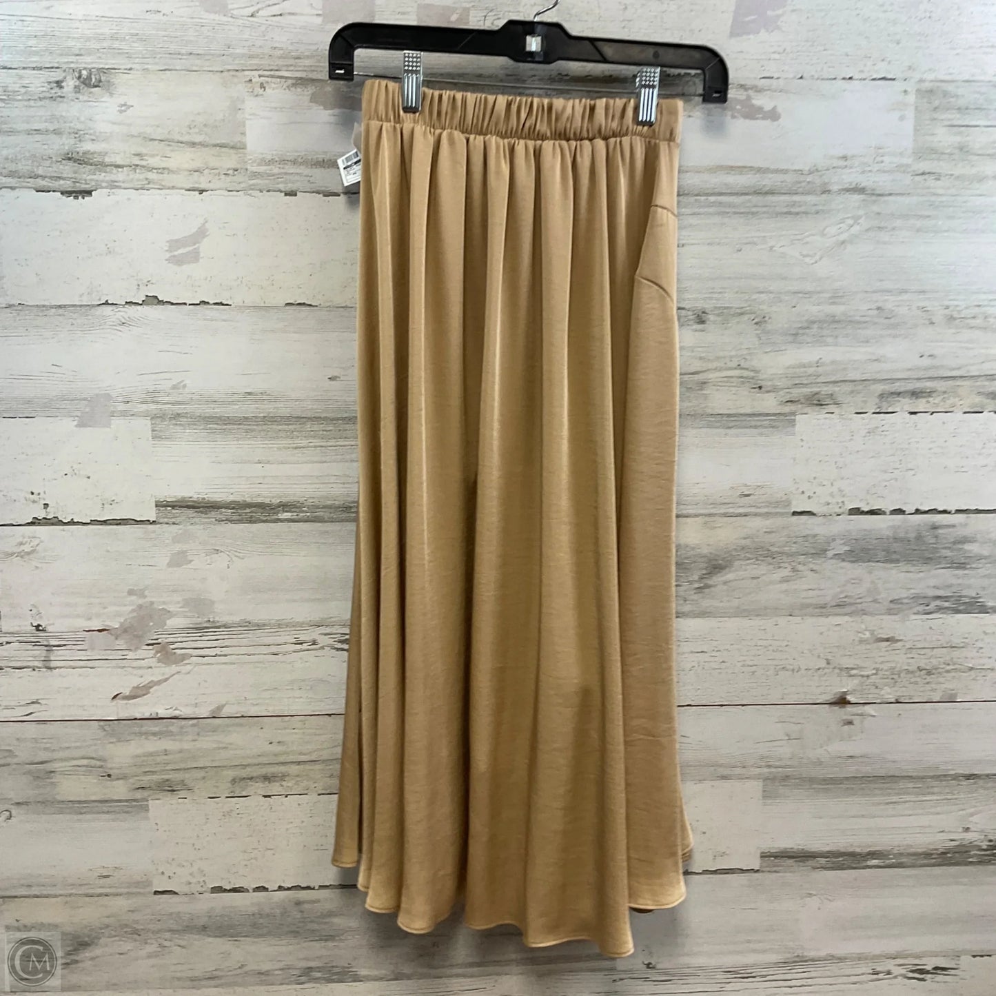 Skirt Midi By Tyche In Bronze, Size: Xs