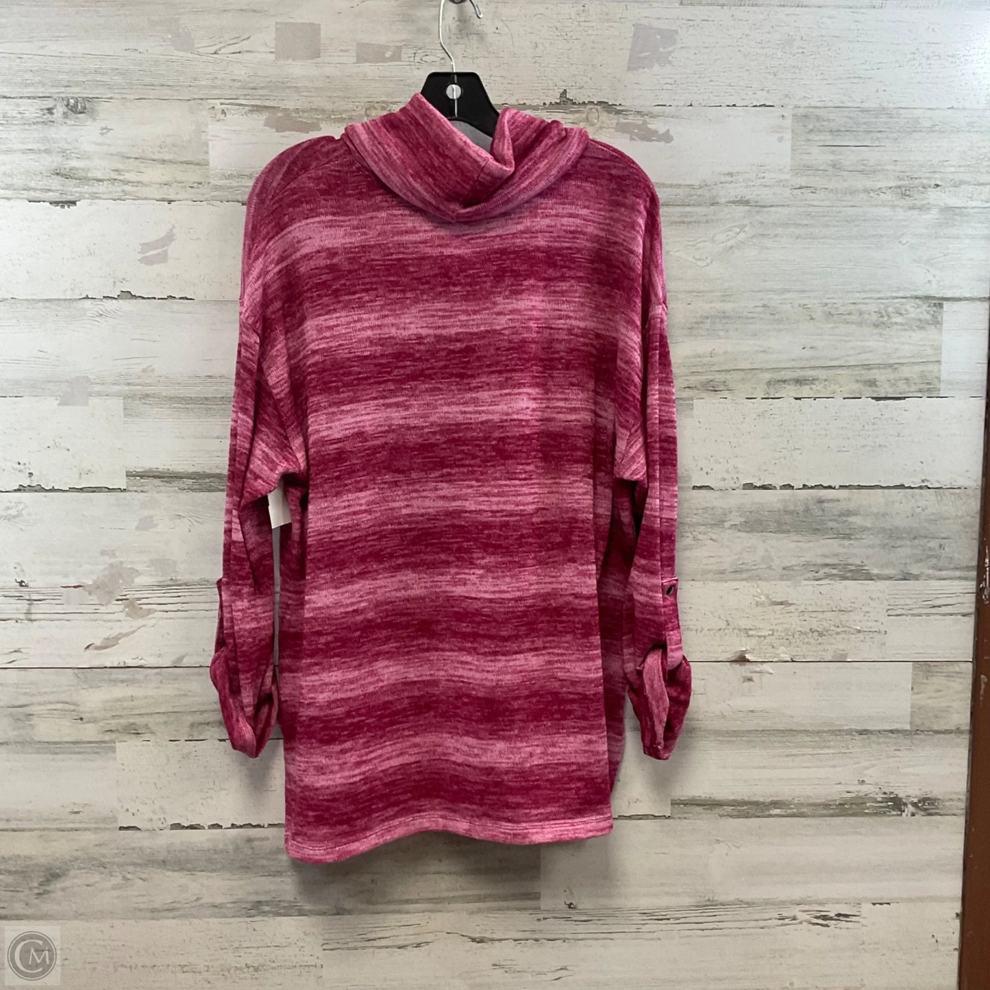 Top Long Sleeve By Ruby Rd In Pink, Size: L