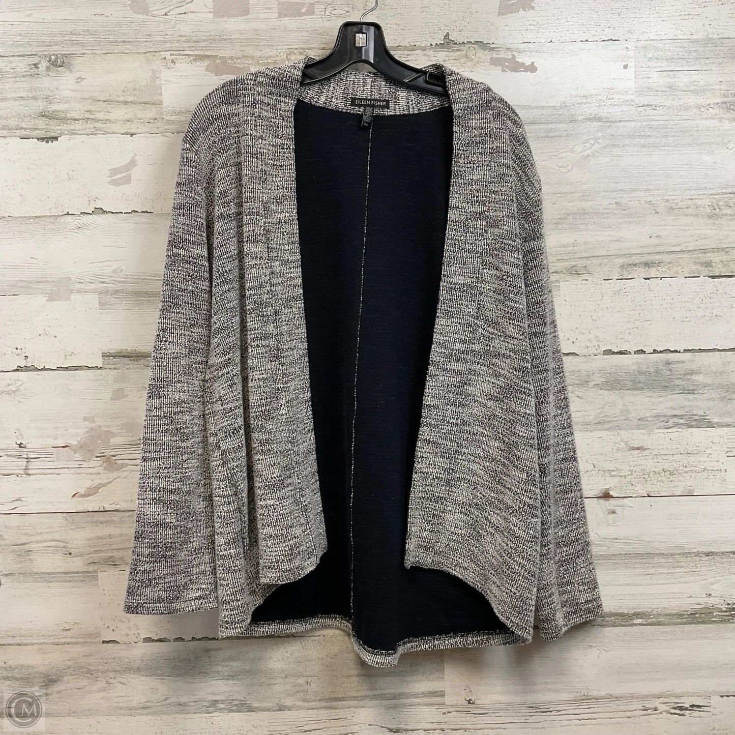 Jacket Other By Eileen Fisher In Grey, Size: M
