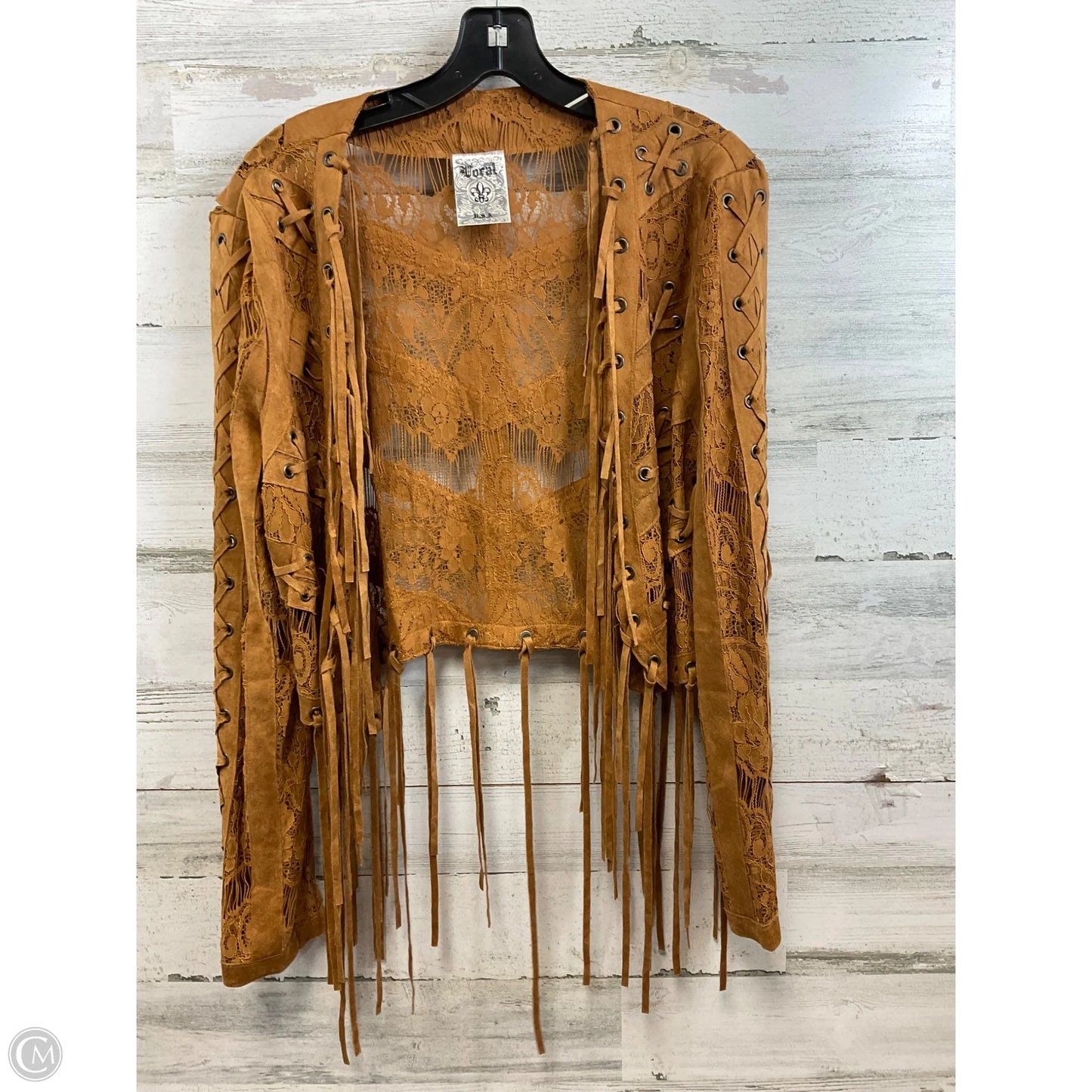 Jacket Other By Vocal In Brown, Size: M