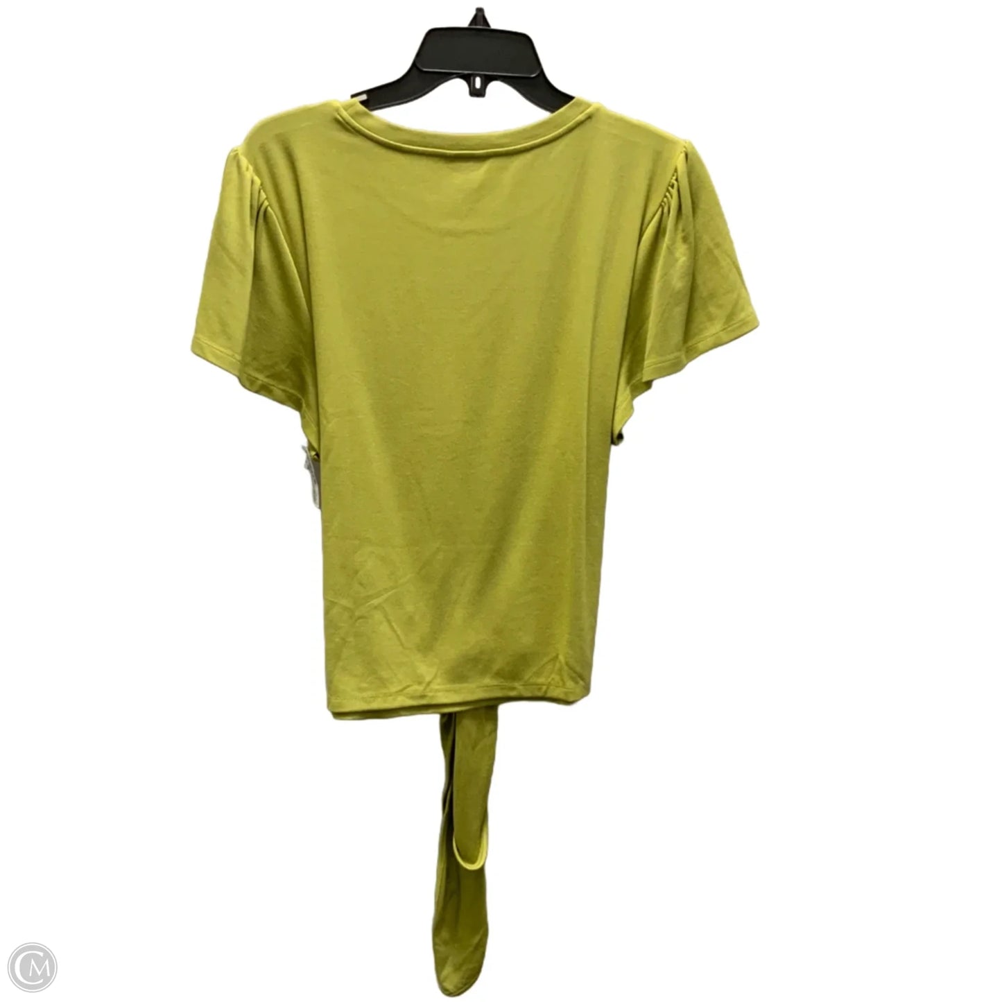 Top Short Sleeve By Ann Taylor In Green, Size: Xl