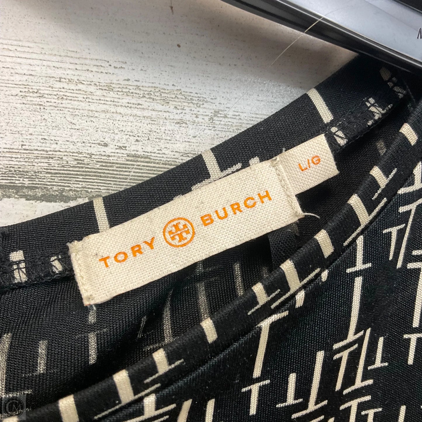 Dress Designer By Tory Burch In Black, Size: L