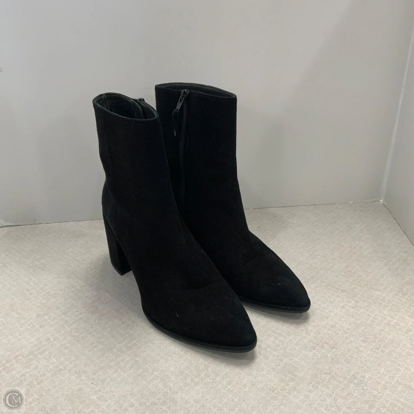 Boots Designer By Stuart Weitzman In Black, Size: 8.5