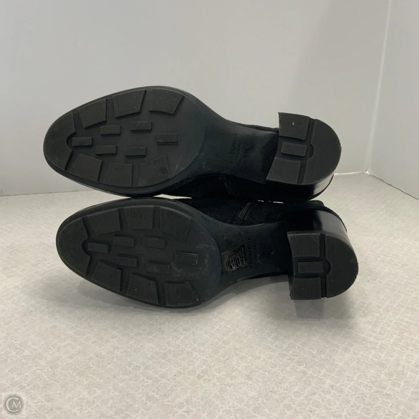 Boots Ankle Heels By Aquatalia In Black, Size: 8.5