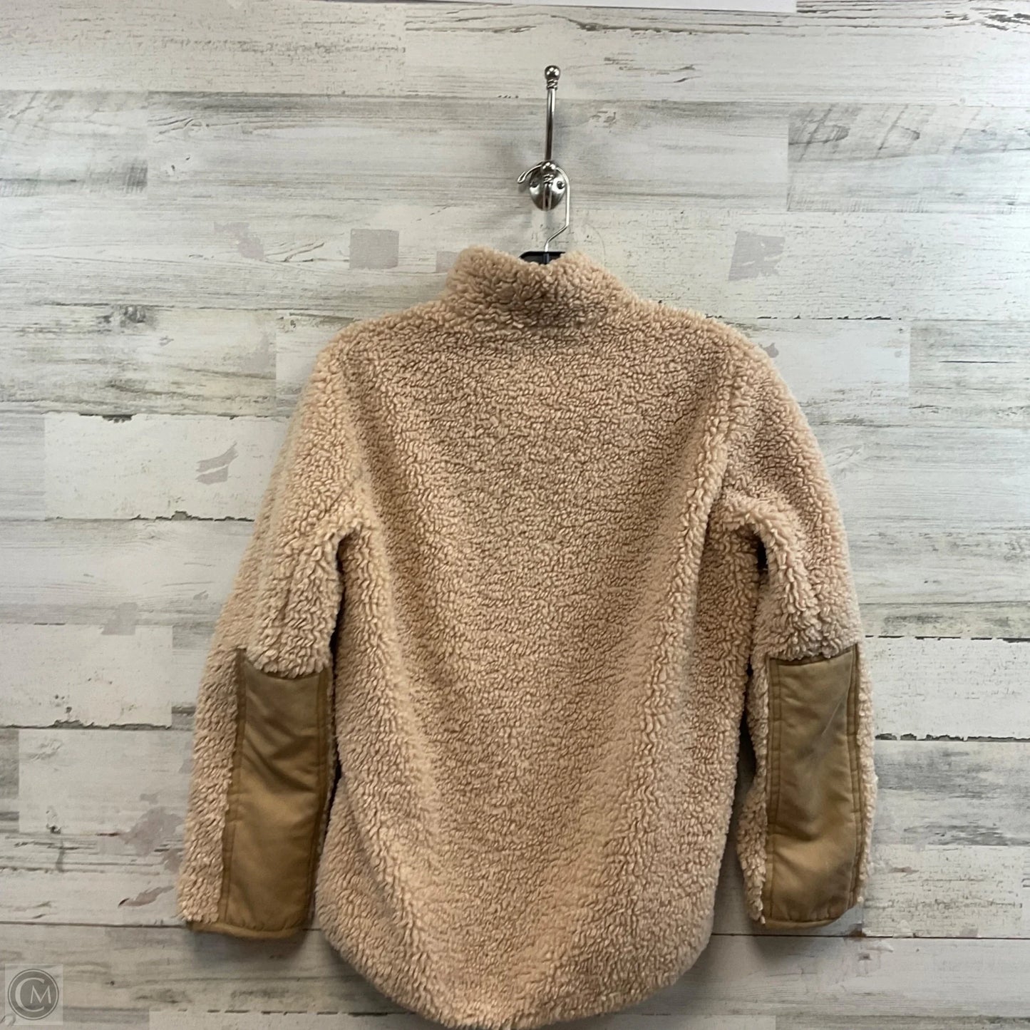 Jacket Fleece By Heartloom In Tan, Size: Xs