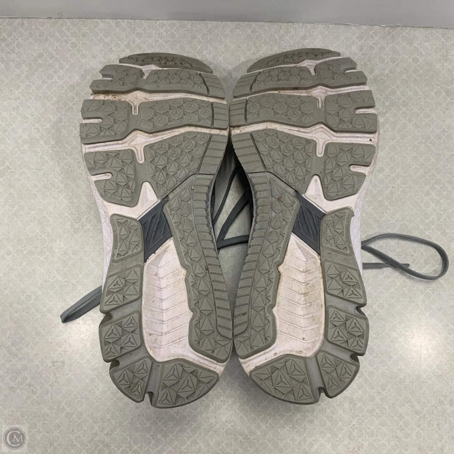 Shoes Athletic By Asics In Grey, Size: 8.5