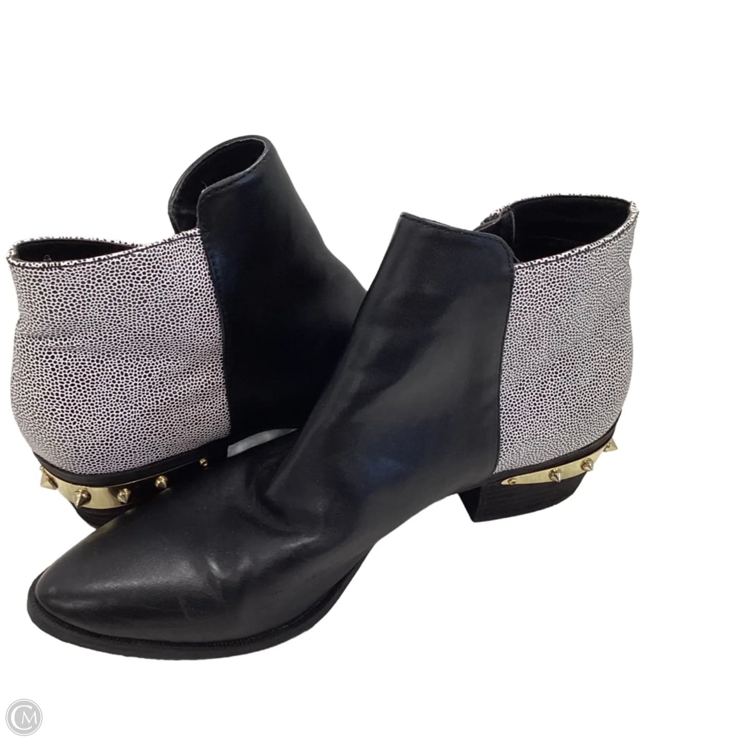 Boots Ankle Heels By Sam Edelman In Black, Size: 8.5