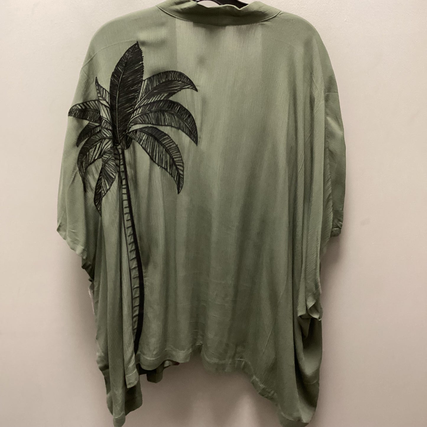 Kimono By Chicos In Green, Size: L
