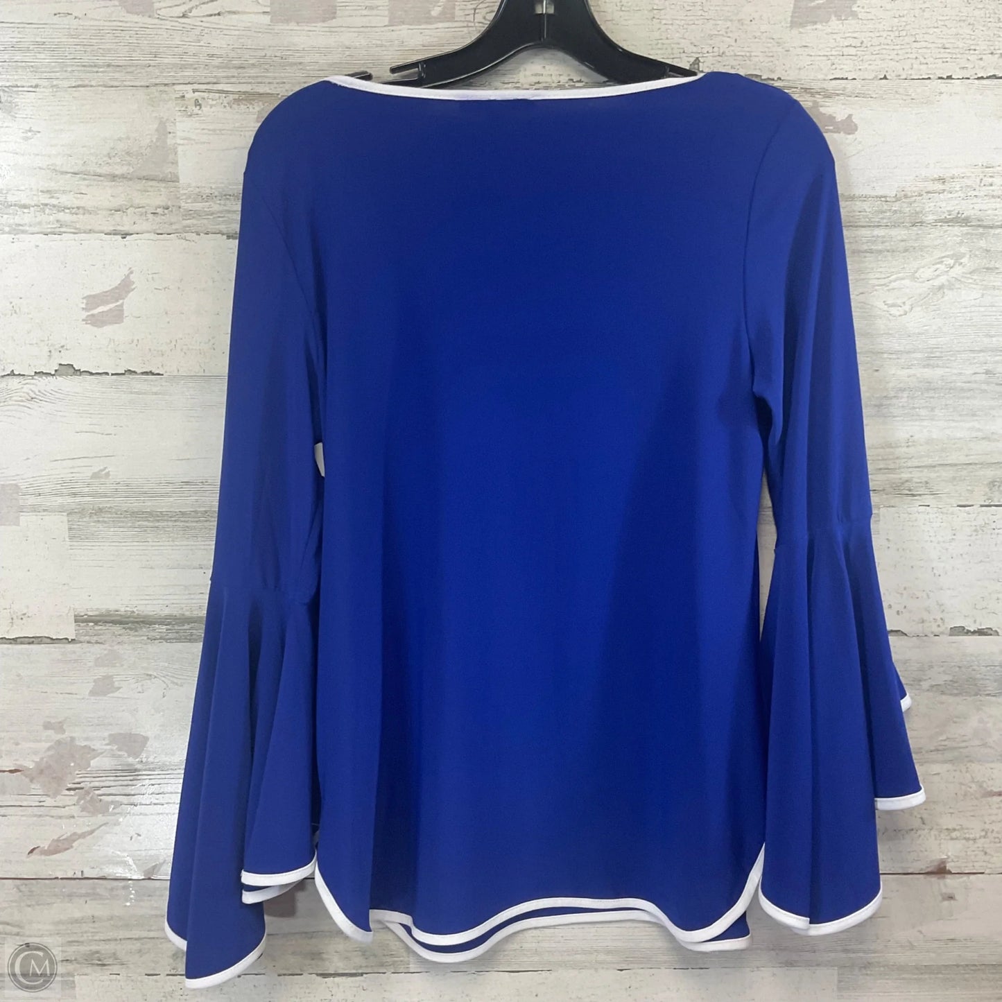 Top 3/4 Sleeve By Inc In Blue, Size: Xs