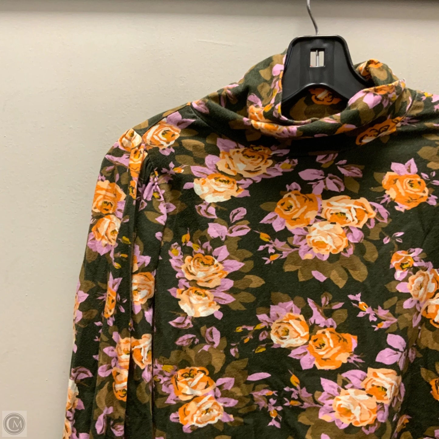 Top Long Sleeve By Anthropologie In Green, Size: S